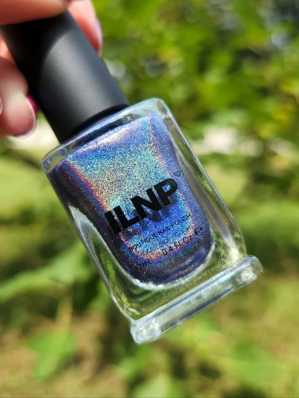 ILNP 💜 Sidewalk 💜 Ultra violet holographic polish